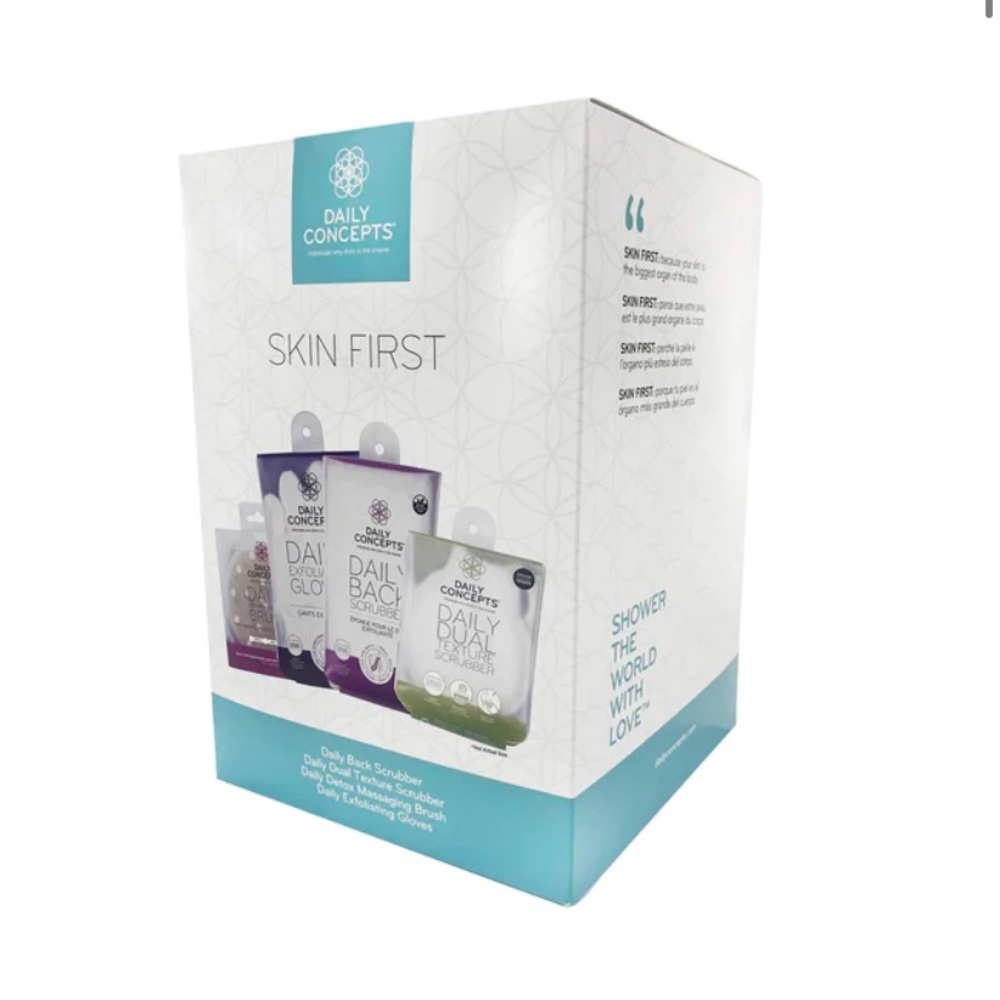 *New in Box* Body Exfoliating Gift Set by Daily Concepts